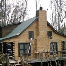 Log Home Restoration 133