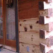 Log Home Restoration 143