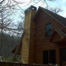 Log Home Restoration 167