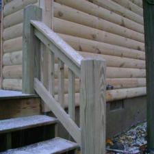 Log Home Restoration 256