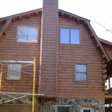 Log Home Restoration 2