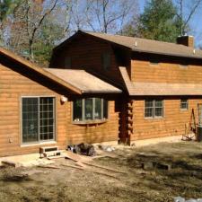 Log Home Restoration 4