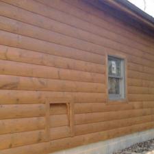 Log Home Restoration 5