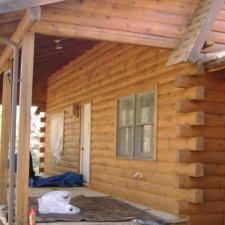 Log Home Restoration 7