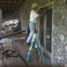 Log Home Restoration 14