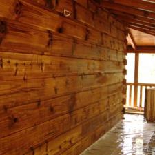 Log Home Restoration 15