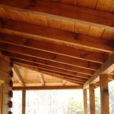 Log Home Restoration 22