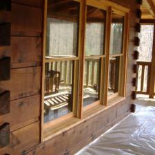 Log Home Restoration 24