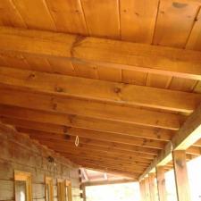 Log Home Restoration 29