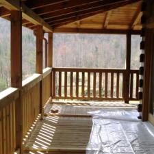 Log Home Restoration 32