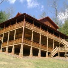 Log Home Restoration 37
