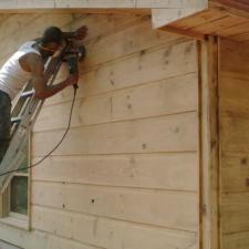 Log Home Restoration 66
