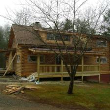 Log Home Restoration 78