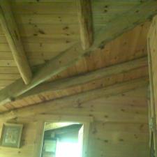 Log Home Restoration 108