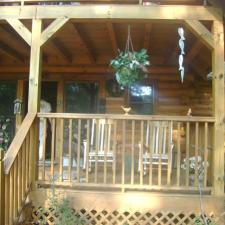 Log Home Restoration 109