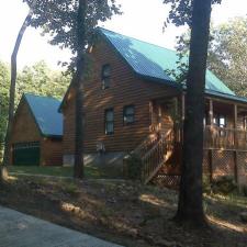 Log Home Restoration 132