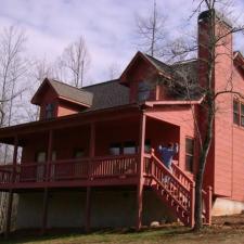 Log Home Restoration 174