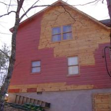Log Home Restoration 192