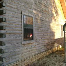 Log Home Restoration 210