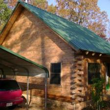 Log Home Restoration 214