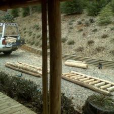 Log Railing Repairs 93