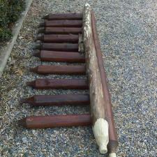 Log Railing Repairs 0