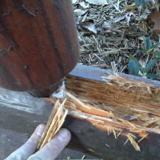 Log Railing Repairs 15