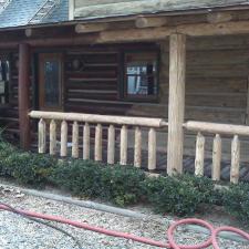 Log Railing Repairs 18