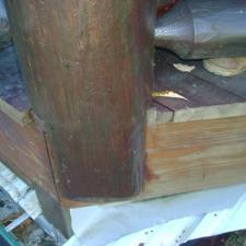 Log Railing Repairs 27