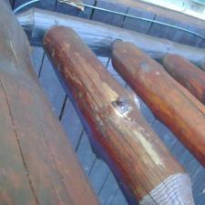 Log Railing Repairs 29
