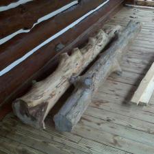 Log Railing Repairs 46