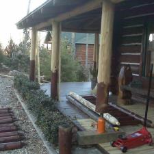 Log Railing Repairs 53
